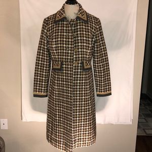 Ladies plaid coat